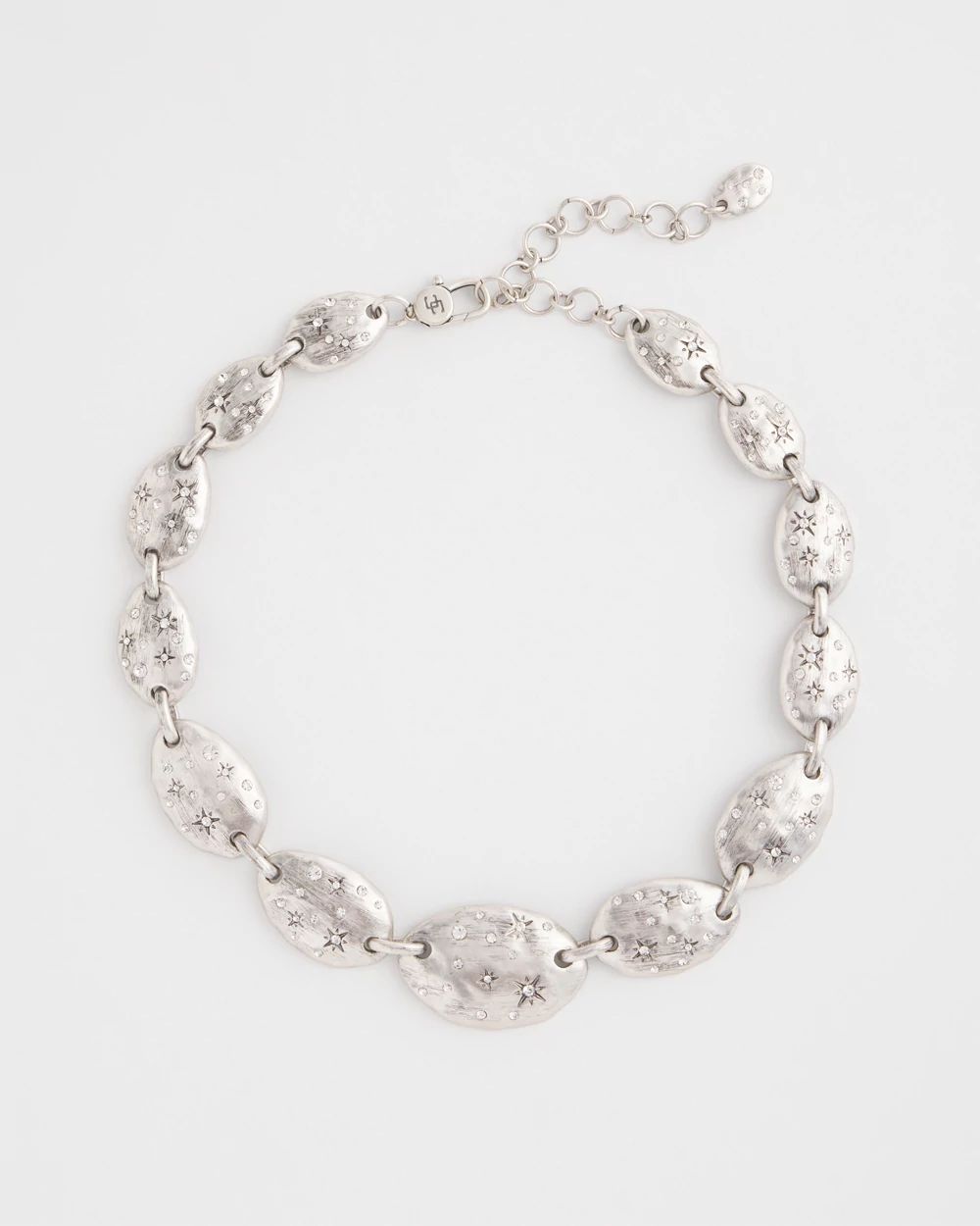 【アウトレット☆送料無料】 Starry Tone Silver Collar Chico's | Necklace 乳液・ミルク